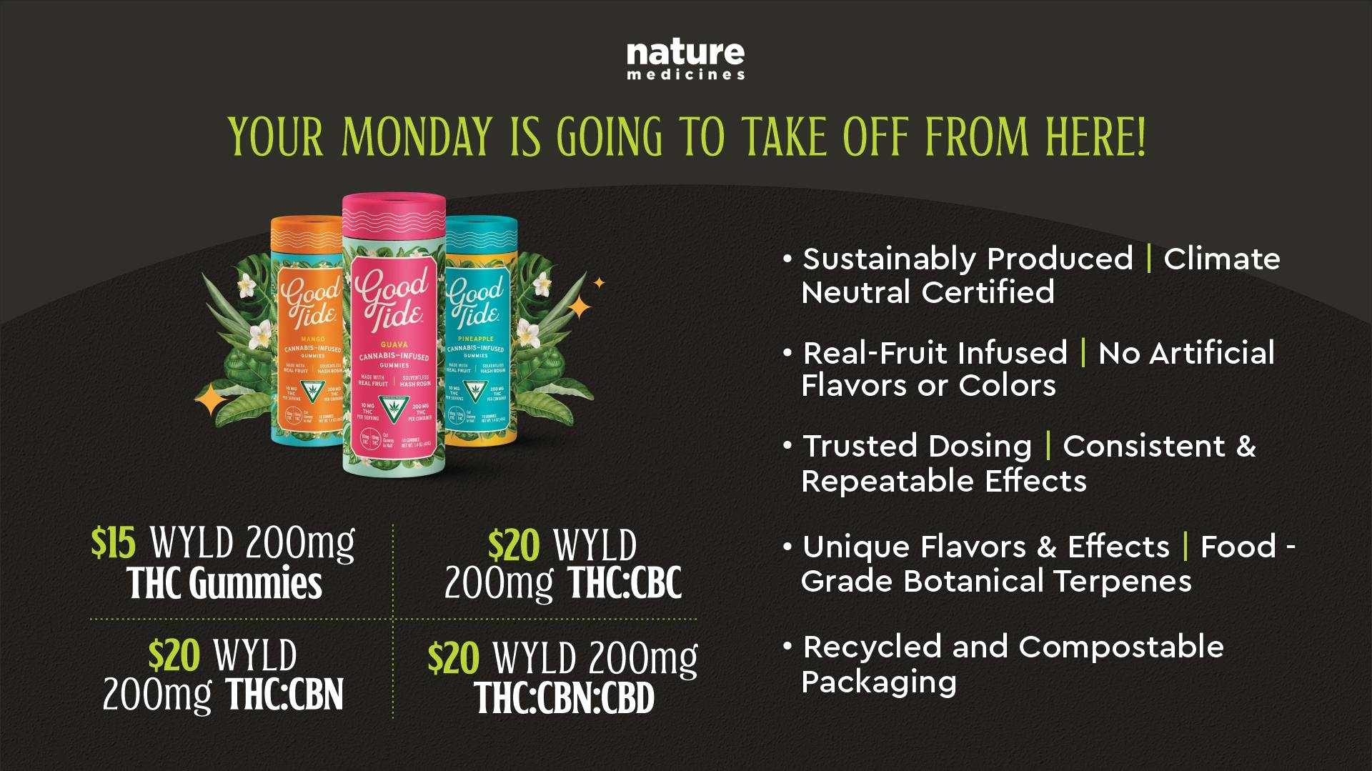 Get a Little WYLD at Nature's Medicines Battle Creek Weedmaps