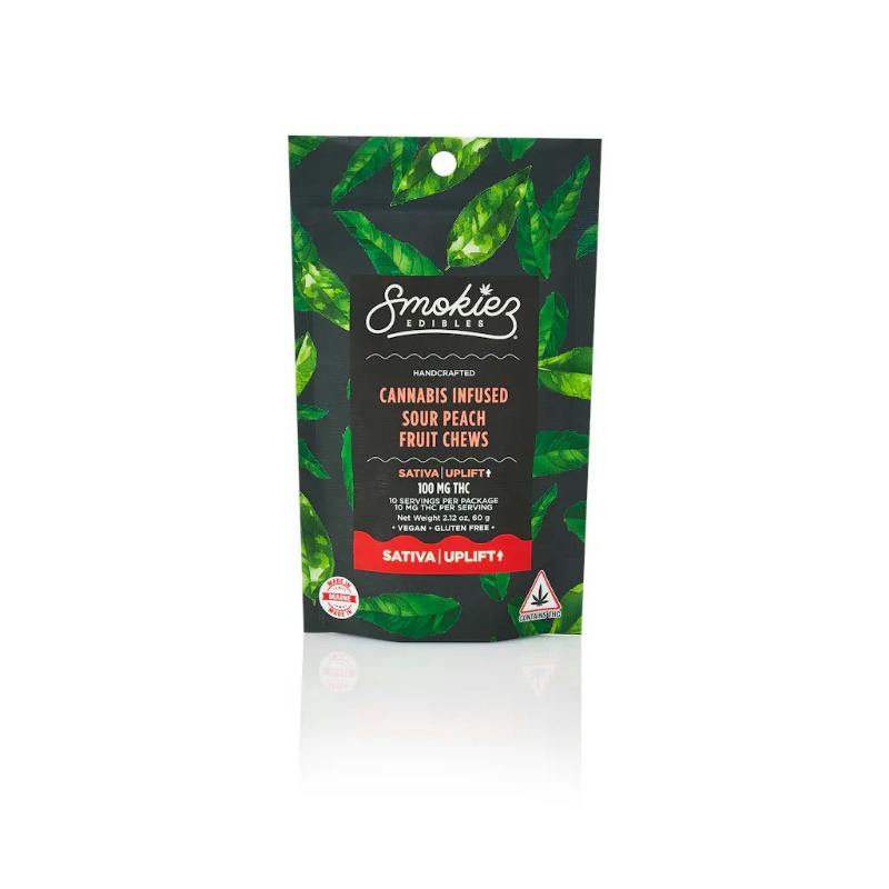 Smokiez - 100mg Gummies - Peach Sativa