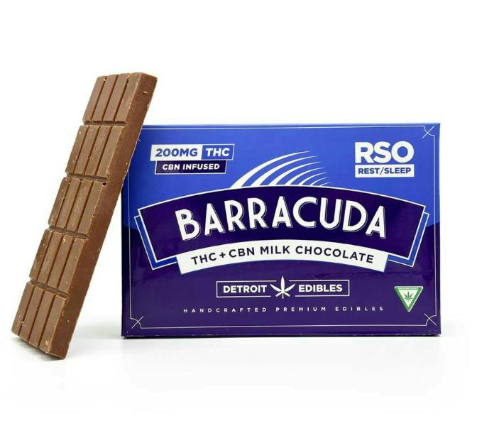 Milk Chocolate | 4:1 THC:CBN RSO Barracuda Bar
