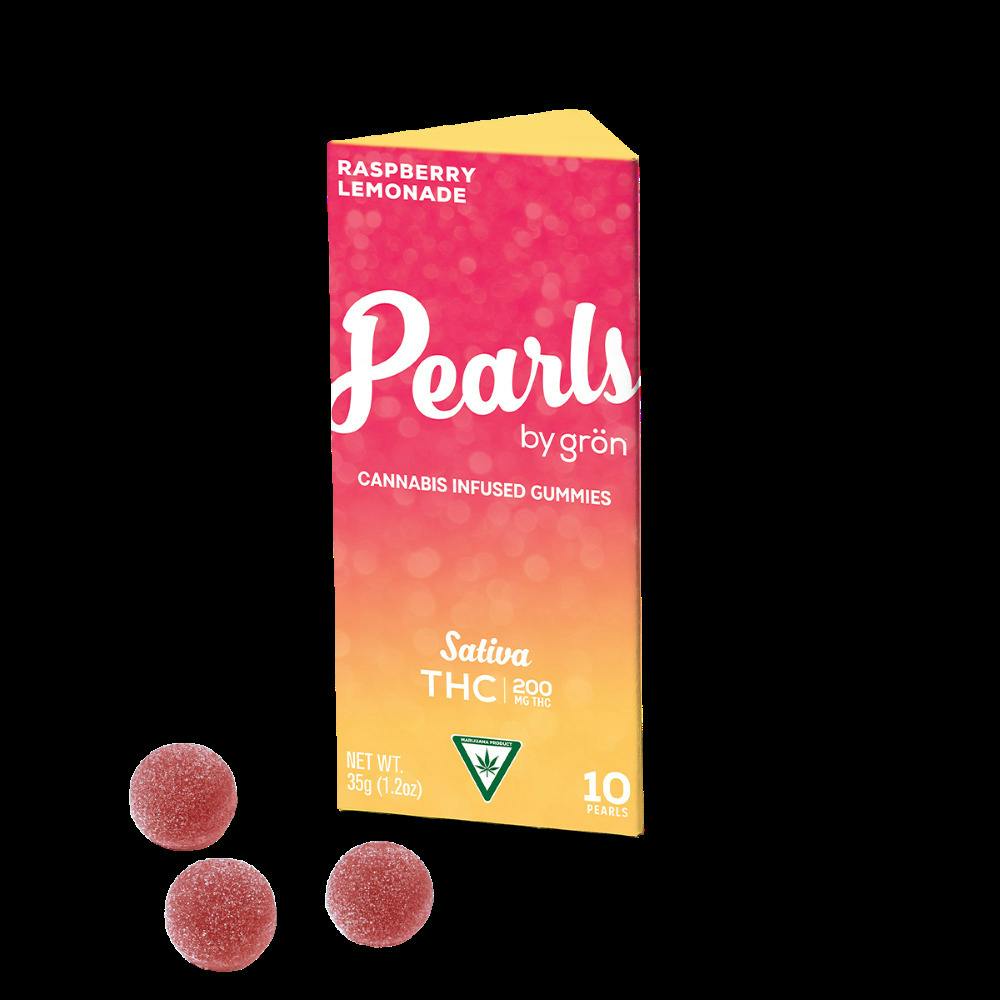 Raspberry Lemonade | Pearls | 200mg (10pk) cannabis product