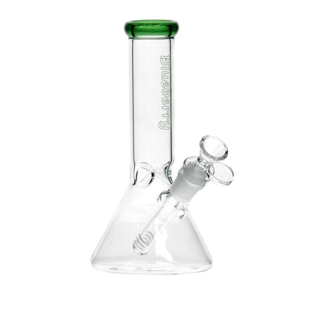 8" Beaker Bong | Blueberry | Green