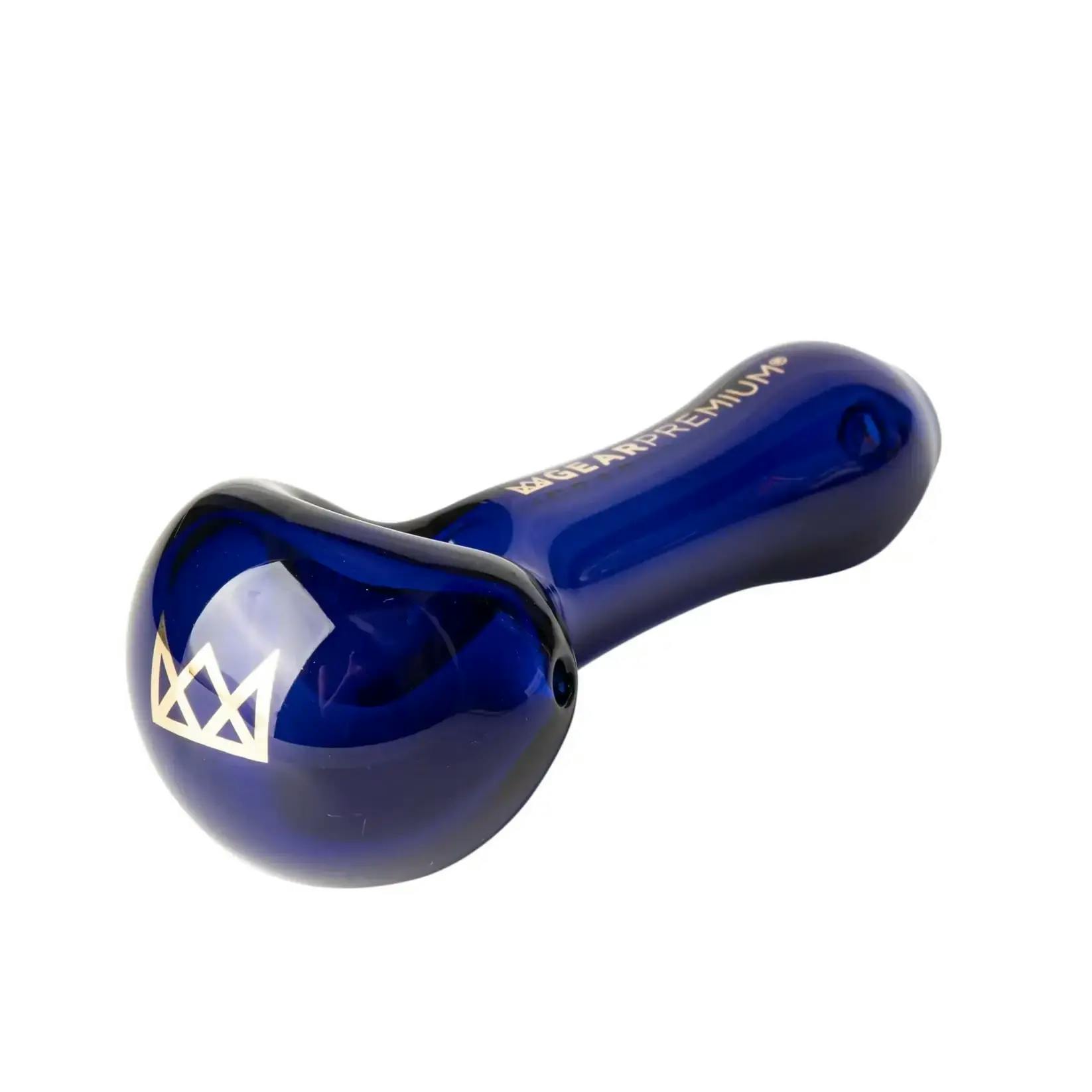 3.75" Hand Pipe W/Ash Catcher Mouthpiece | GEAR Premium | Blue
