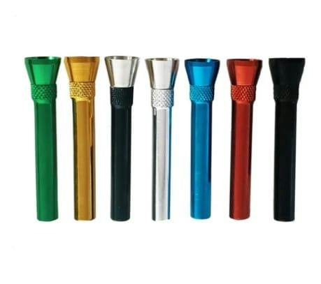 Aluminum Bowl Metal Popper Stem With Bowl | 3.5"