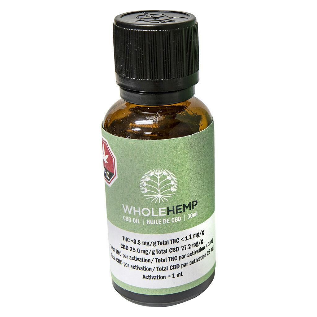 Full Spectrum CBD Oil | Wholehemp | 30ml
