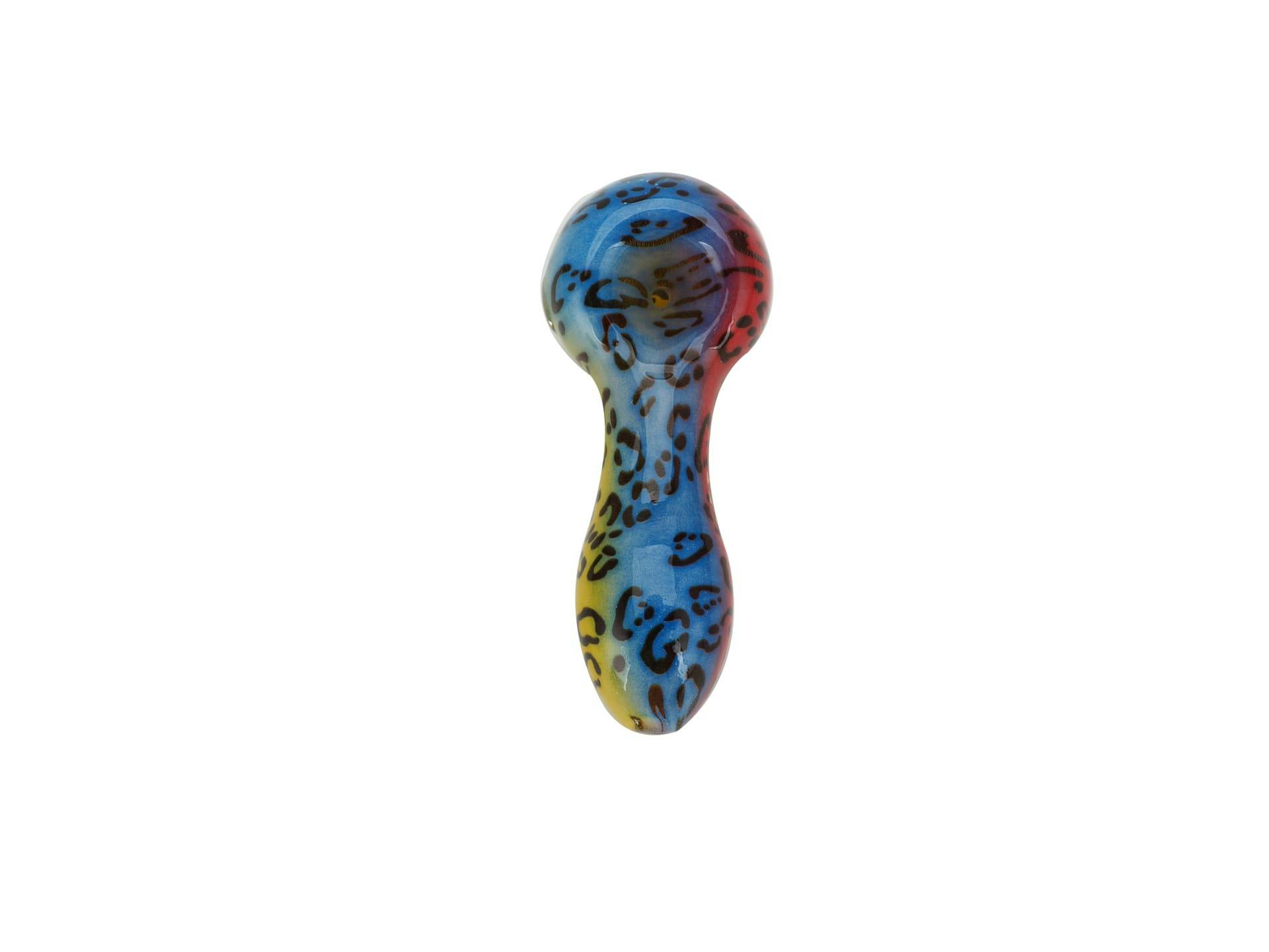 Scribbler Design Glass Pipe | BoroSci | 4.3"