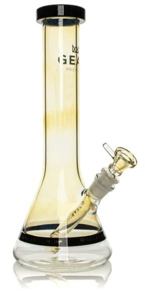 12" Tuxedo Swank Beaker Tube Water Pipe | GEAR Premium | Colour Changing
