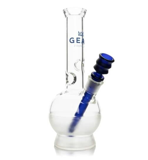 10" Paradigm Bubble Base Water Pipe | GEAR Premium | Blue