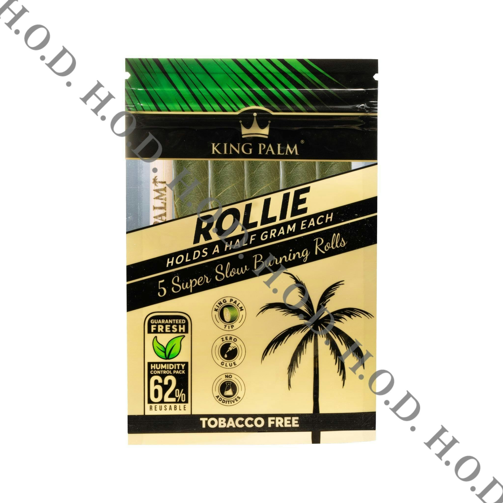 King Palm Rollie 5-Pack Super Slow Burning Rolls