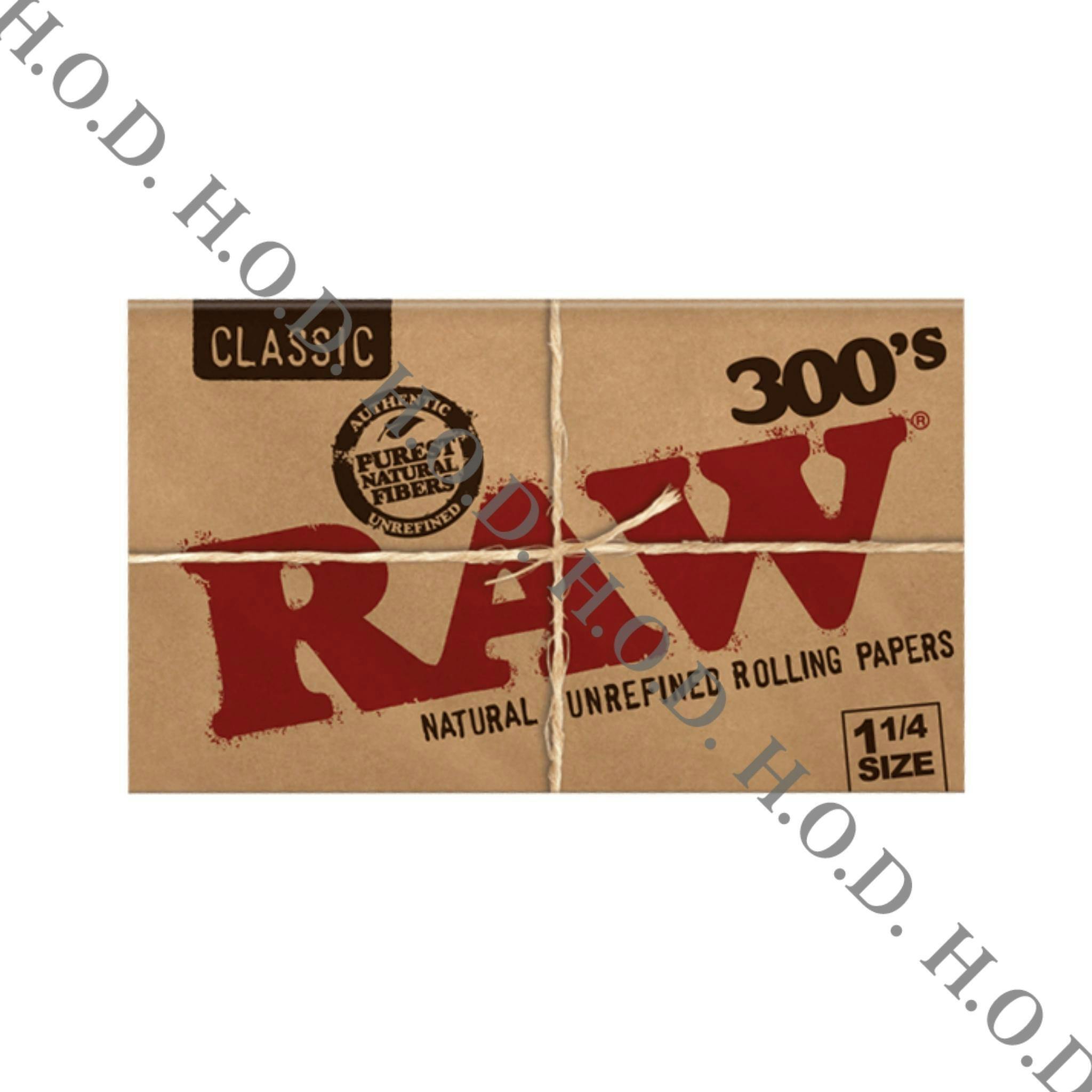 Raw Classic 300's Rolling Papers 1 1/4