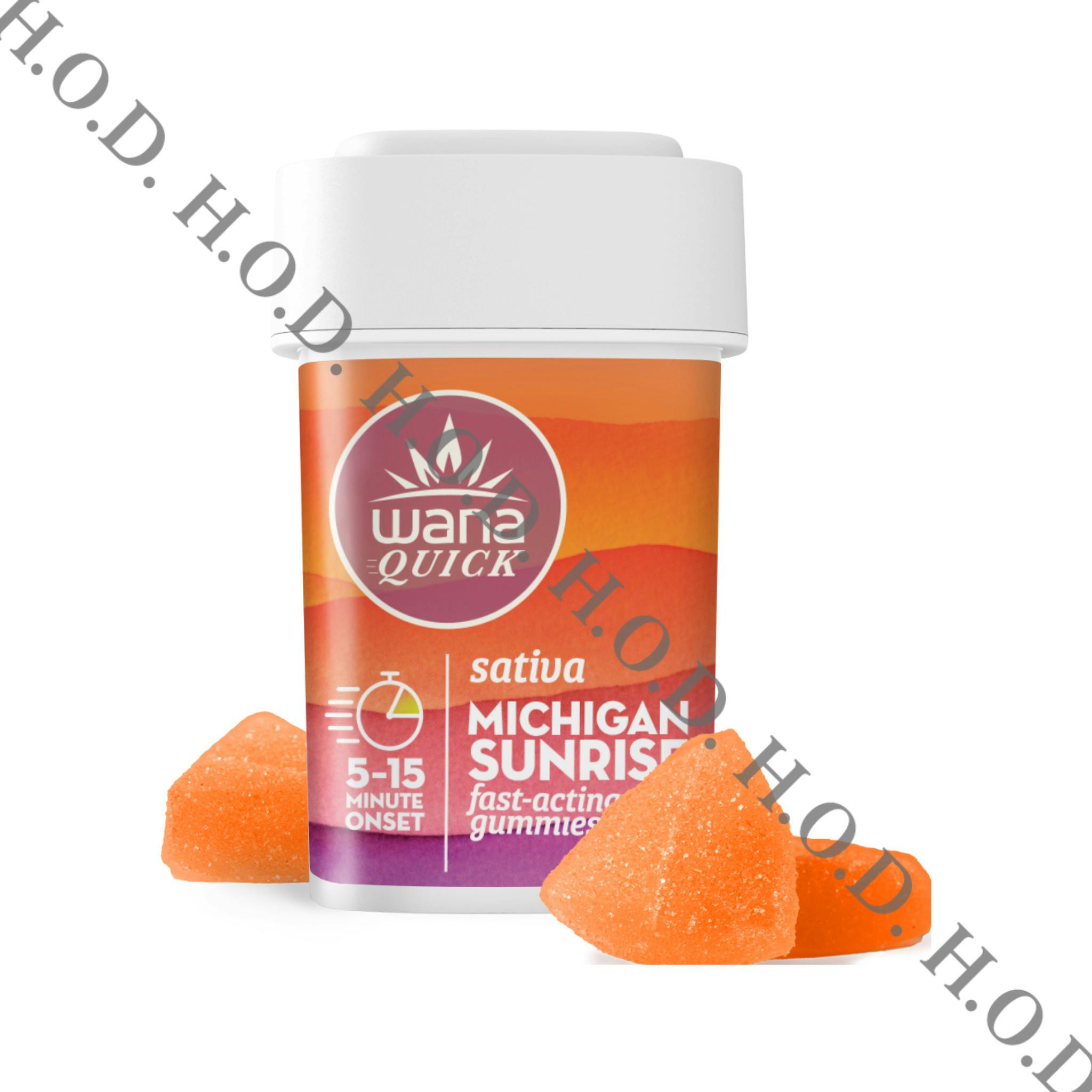 Wana Quick Michigan Sunrise Gummies