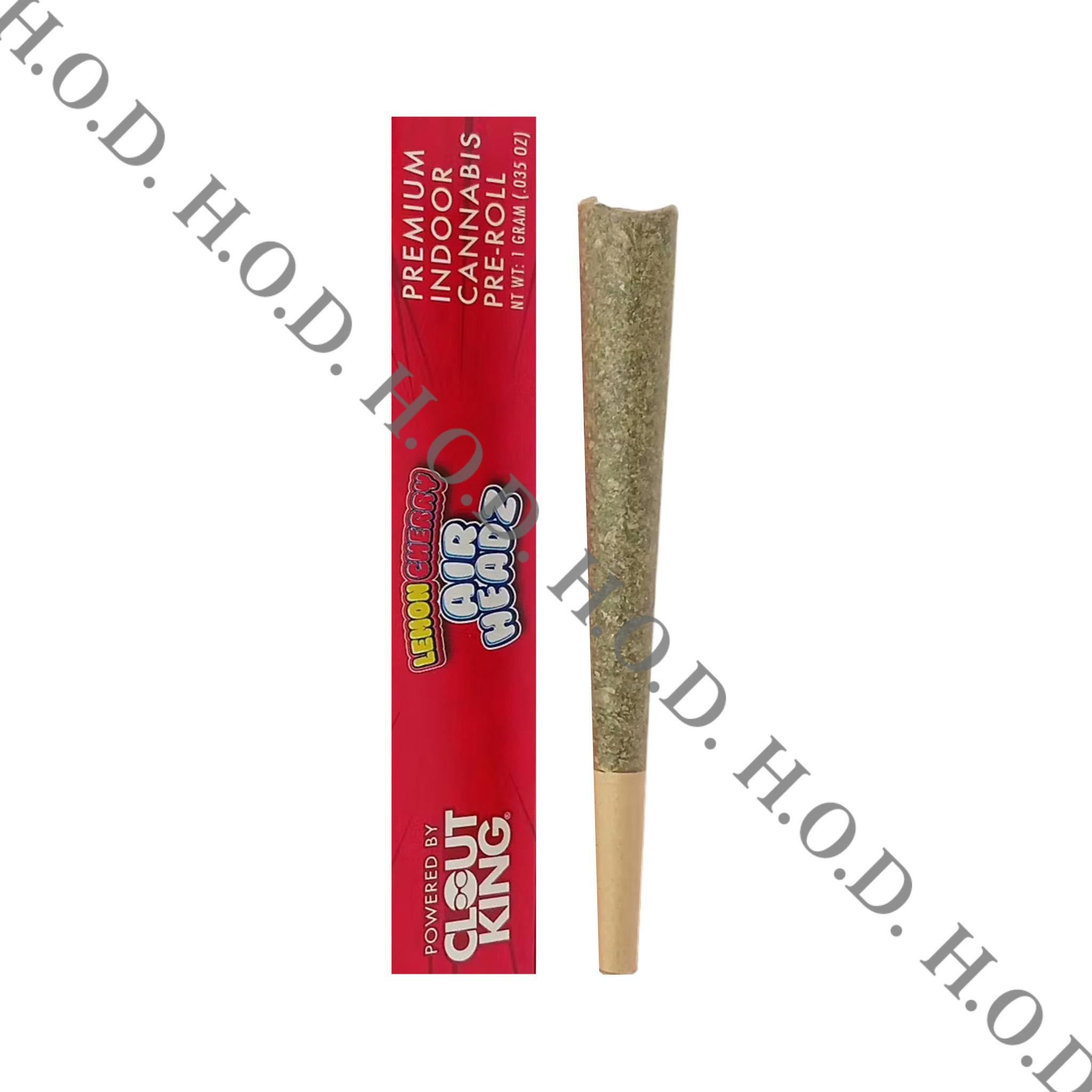 Clout King Lemon Cherry Airheadz Pre-Roll