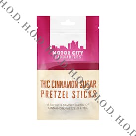 Motor City Cannabites Cinnamon Sugar Pretzel Stixx
