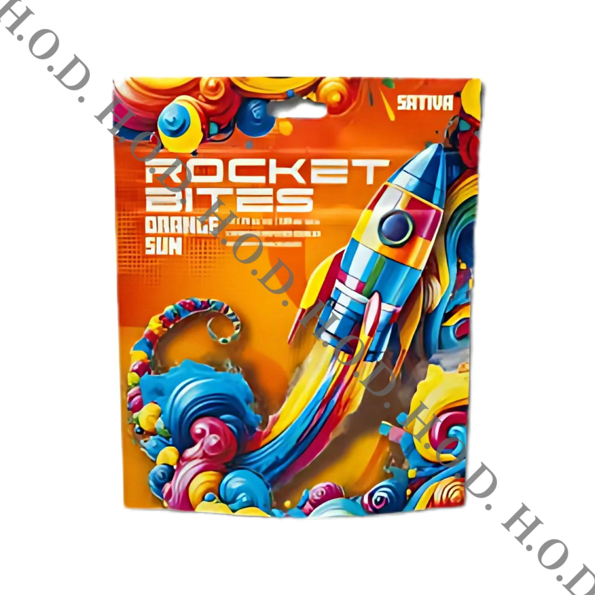 Rocket Bites Orange Sun Gummies