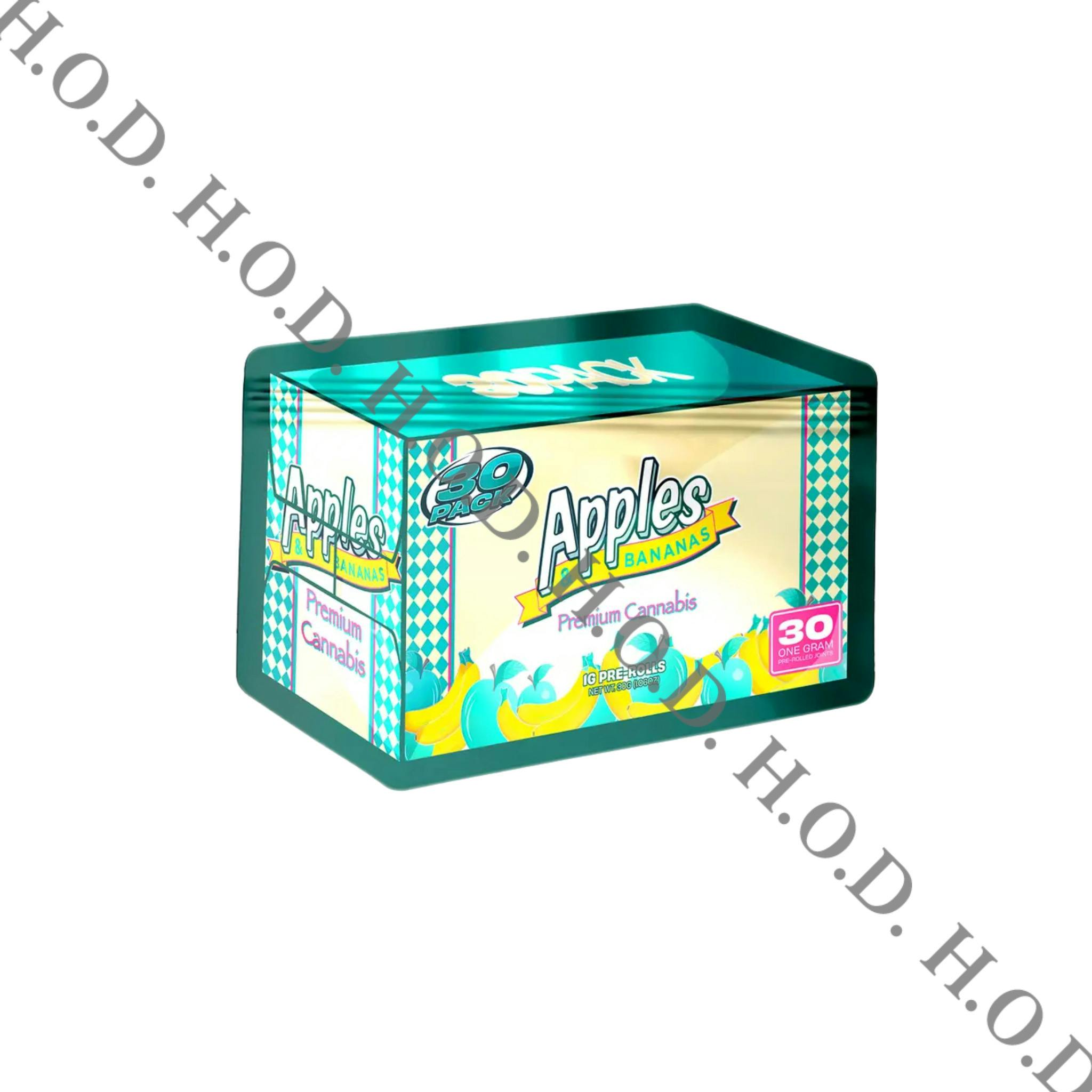 Distro 10 Apples and Bananas Pre-Roll 1g 30 Pack