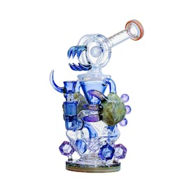 11" Full of Thorns Water Pipe