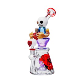 10.5" Ghost of Valentine Water Pipe