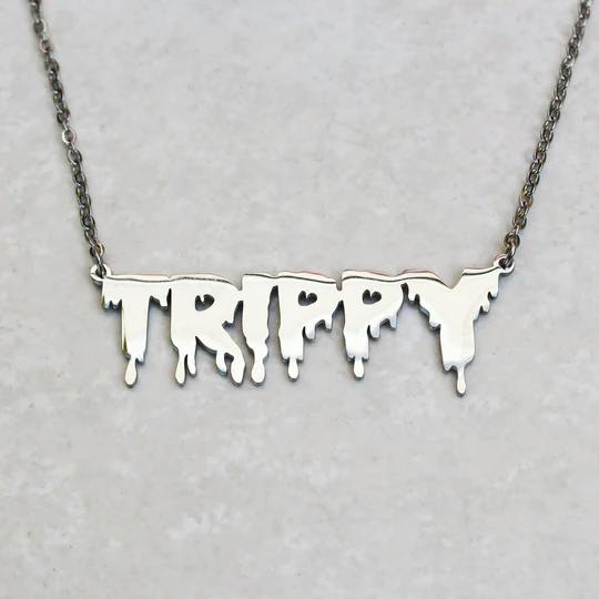 Trippy Statement Necklace