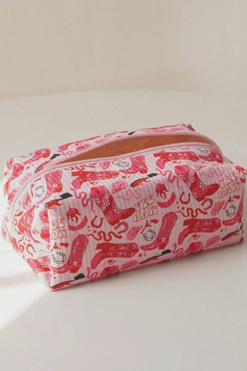 Cowgirl Cosmetic Pouch