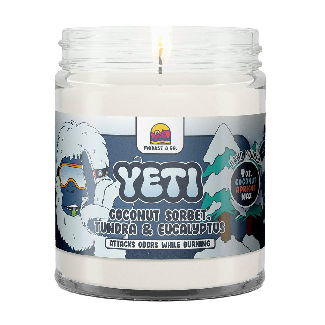 Odor Fighting Candles - Yeti