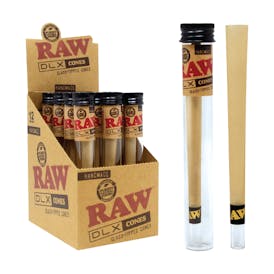 RAW Classic Cones - King Size DLX Glass Tip
