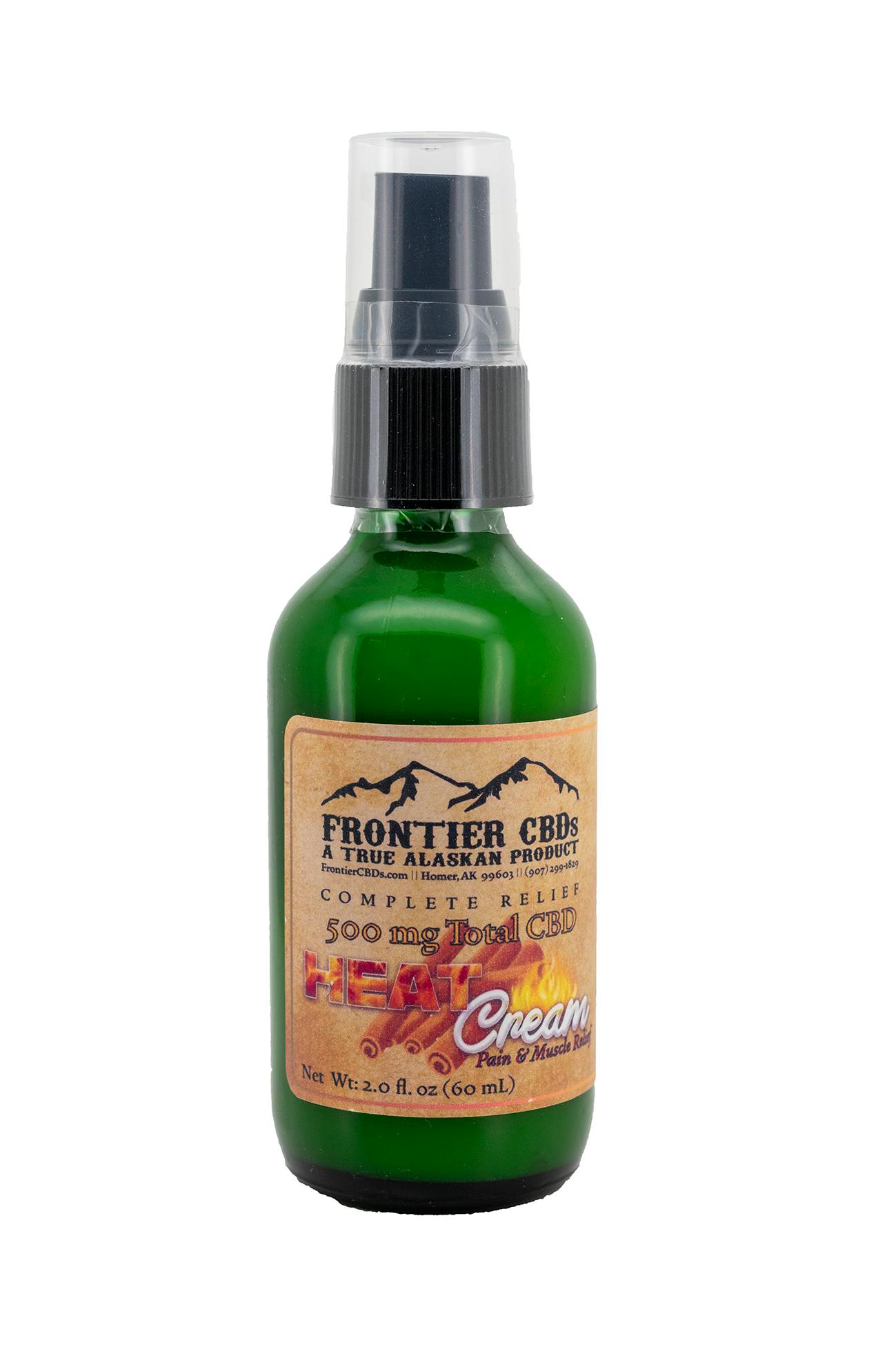 2oz Heat Cream Pain Relieving Lotion