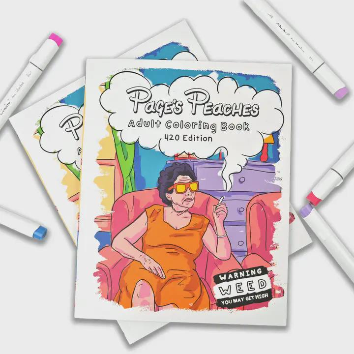 420 Edition Coloring Book