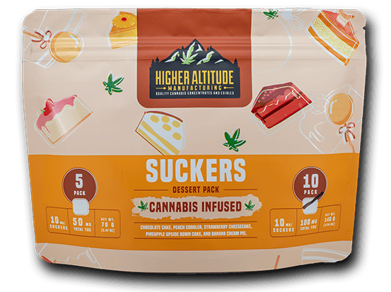 Dessert Suckers 100mg