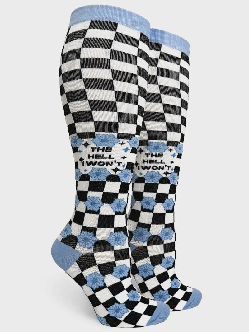 The Hell I Won't Compression Socks