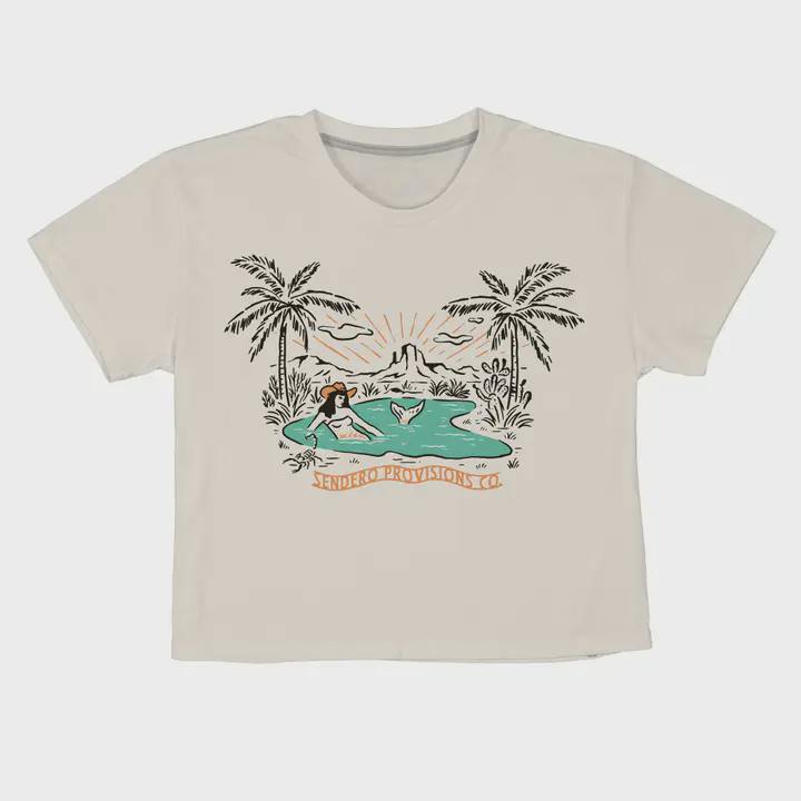 Mirage Crop Tee