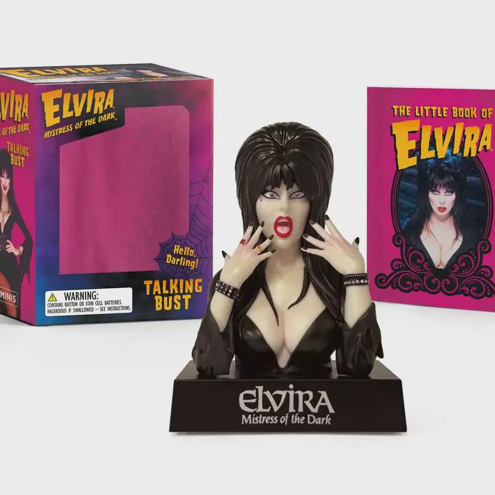 Elvira Talking Bust