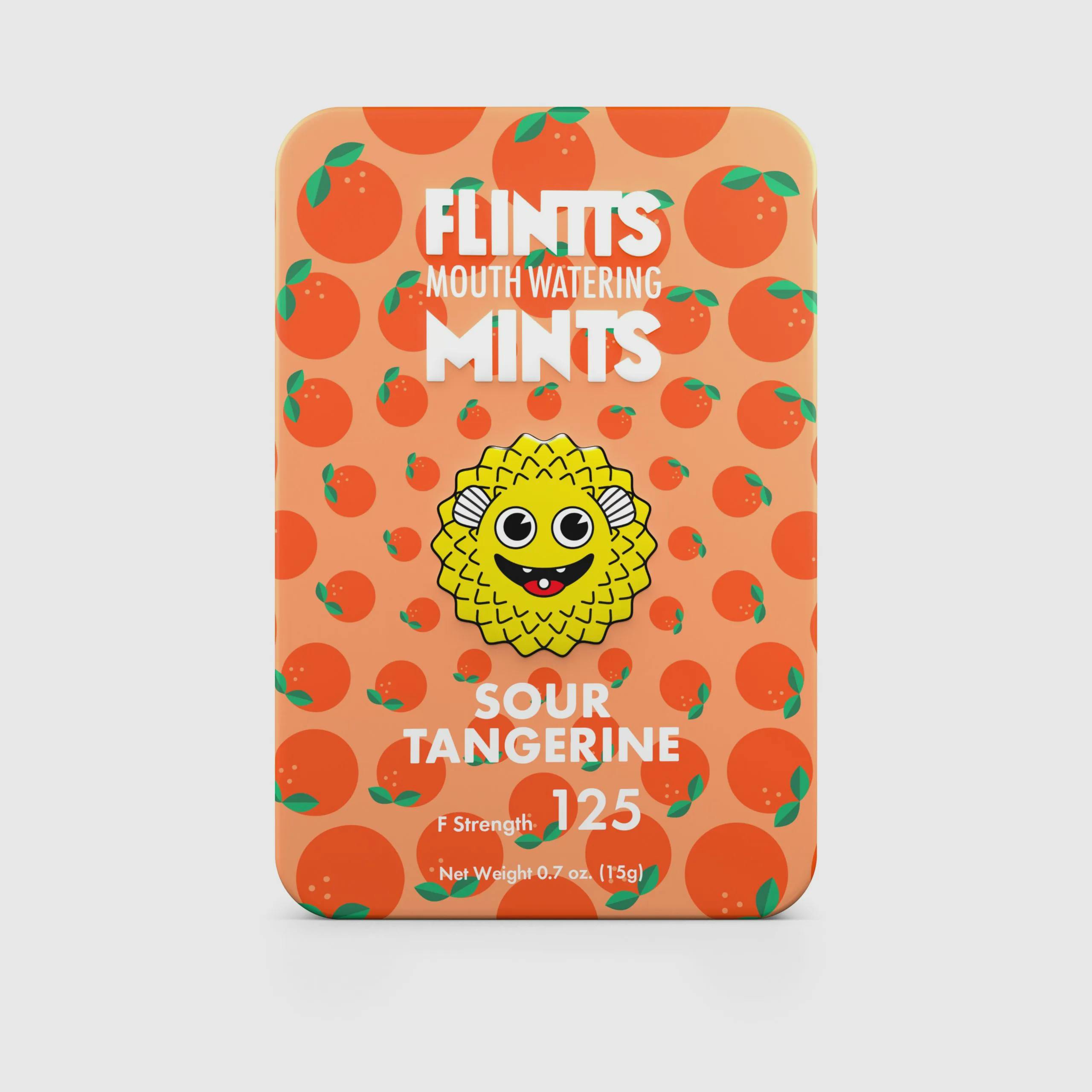Sour Tangerine Flintts Mouthwatering Mints