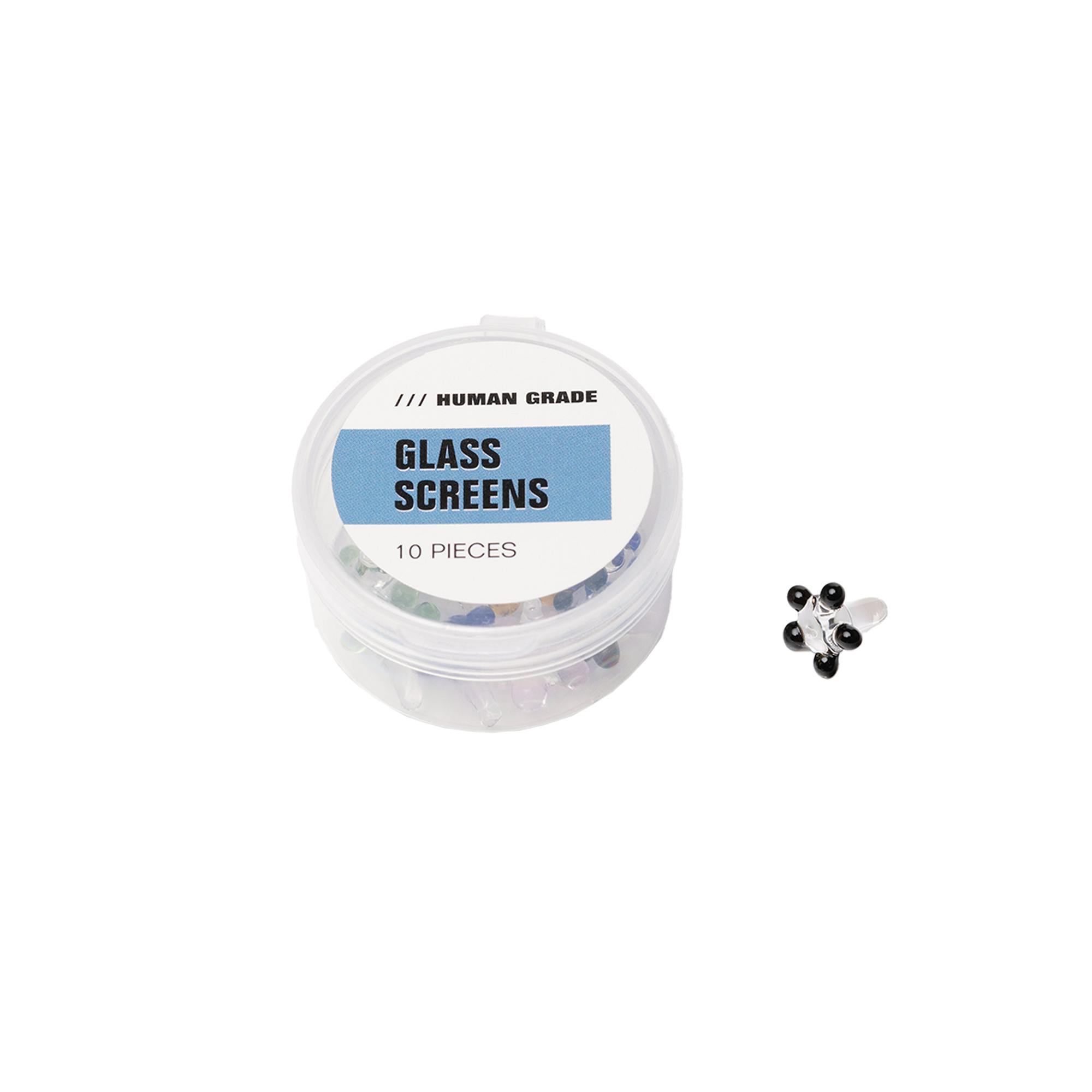 Glass Pipe Screens 10 Pack - Daisy