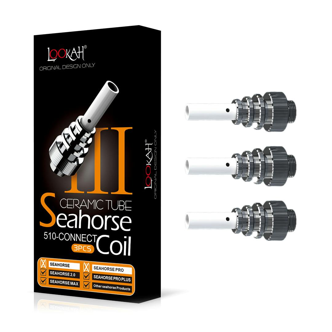 Lookah Seahorse Ceramic 510 Coil - 3 Pack