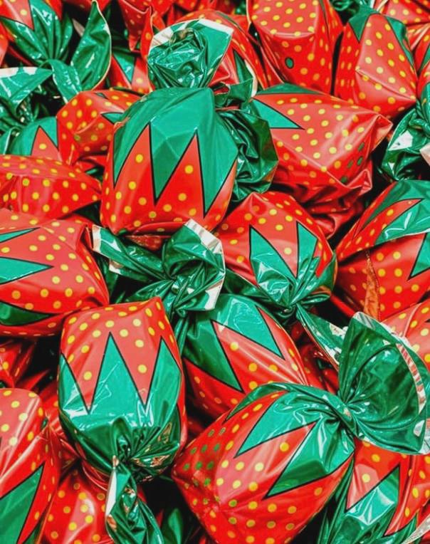 Strawberry Hard Candy 1/2lb