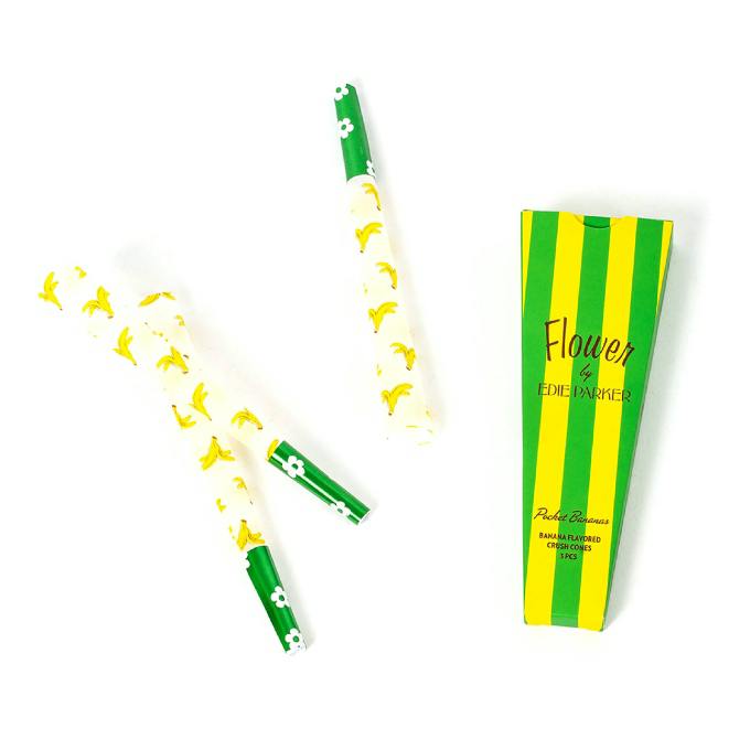 Edie Parker 3 Pack Cones - Banana
