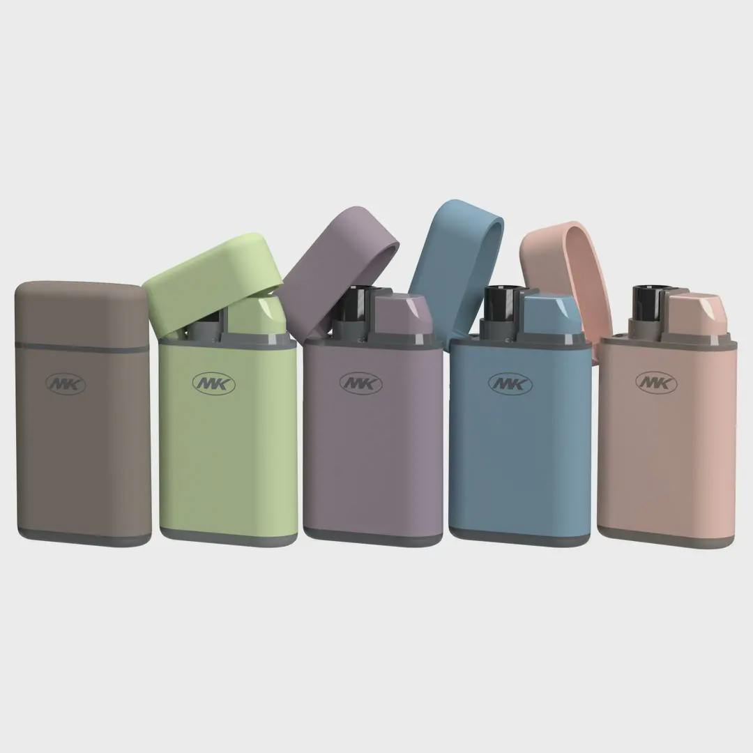 Mk Lighter Avalon E Pastel Torch Flame Pocket Lighters