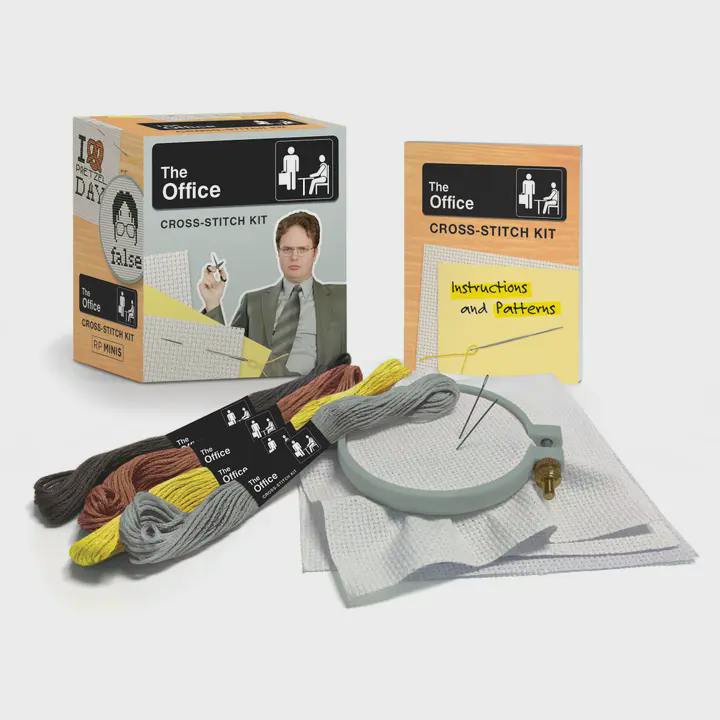 Office Cross-Stitch Kit