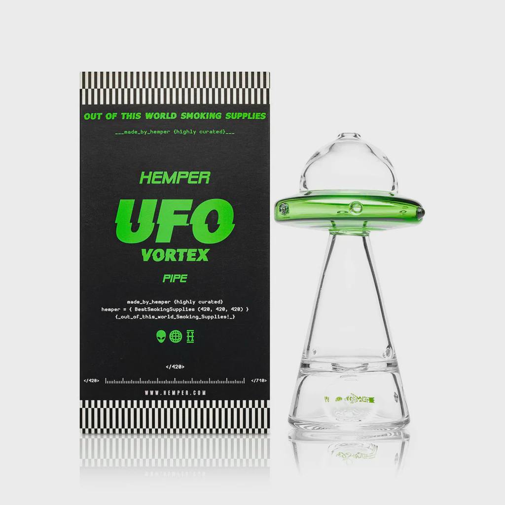 UFO Vortex Green Pipe