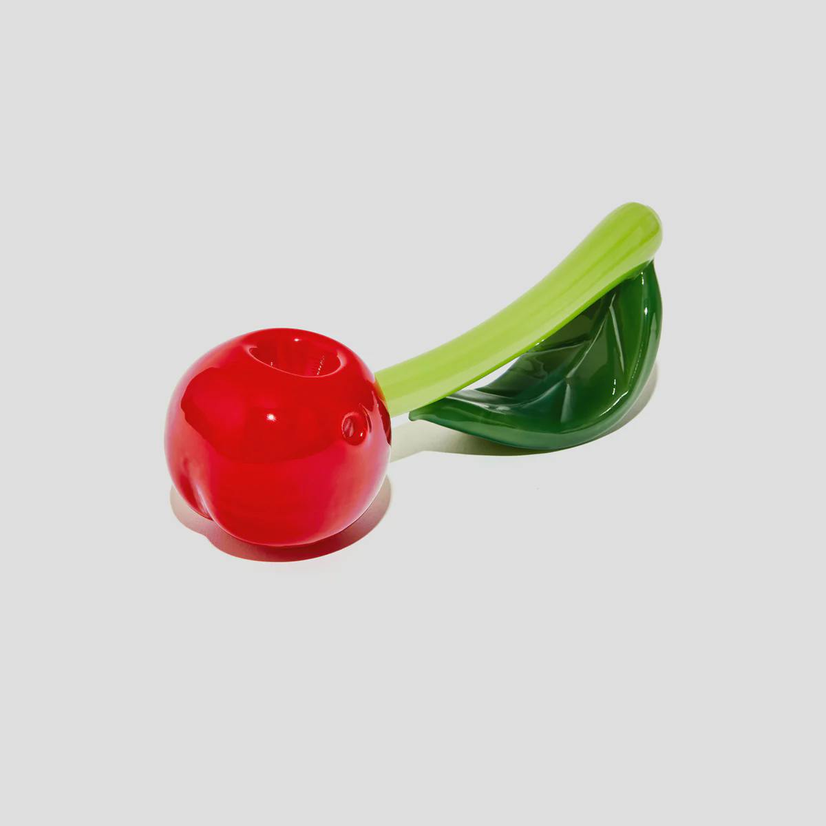 Edie Parker Hand Pipe Cherry