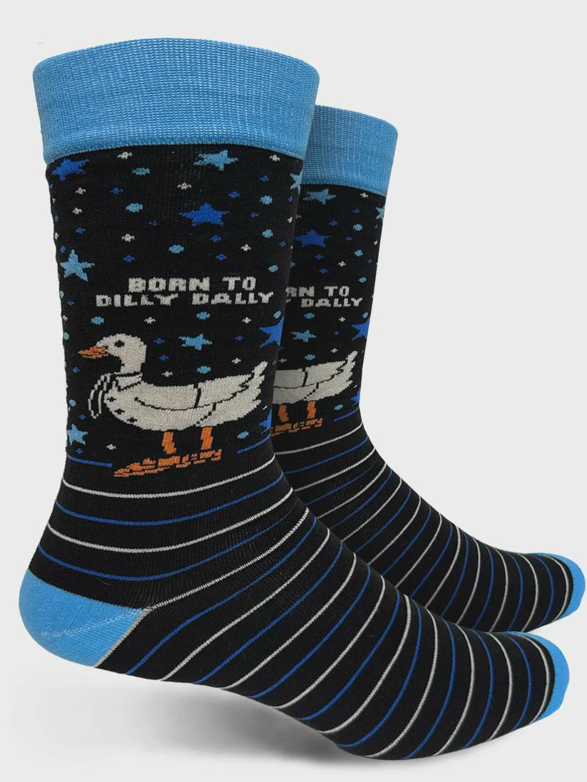 Born To Dilly Dally Socks