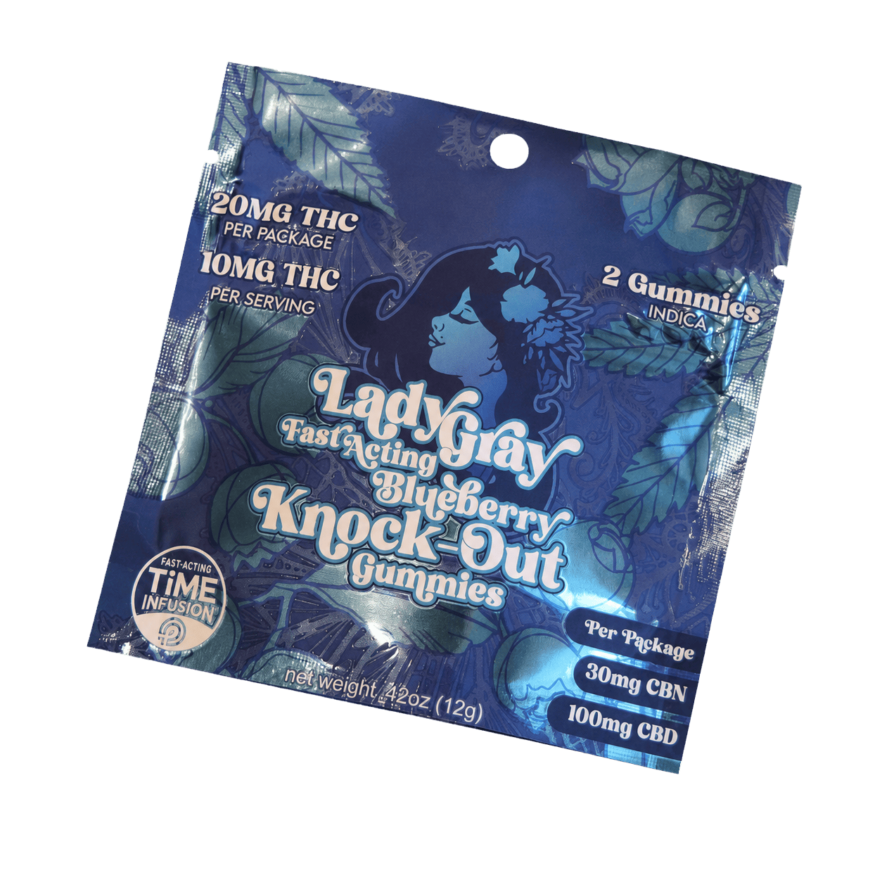 Fast Acting Blueberry Knock Out Gummies
