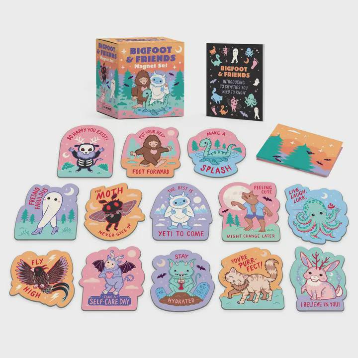 Bigfoot & Friends Magnet Set