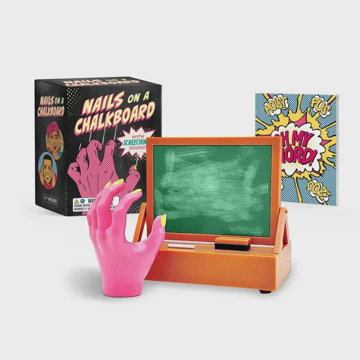 Nails On A Chalkboard: with Screeching Sound!