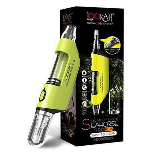 Lookah | Seahorse PRO Plus Wax Pen & Dab Concentrate Vaporizer - 650mAh | Neon Green