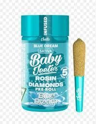 Infused Baby Jeeter 0.5g x 5 Pre-rolls | Blue Dream
