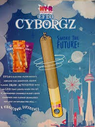 HY-R Cyborgz | Blueberry Crumble | Filtered Vape Infused Pre-roll