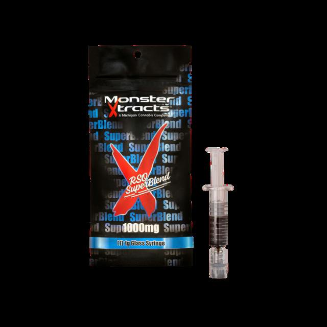 Monster Xtracts | RSO Super Blend Glass Syringe
