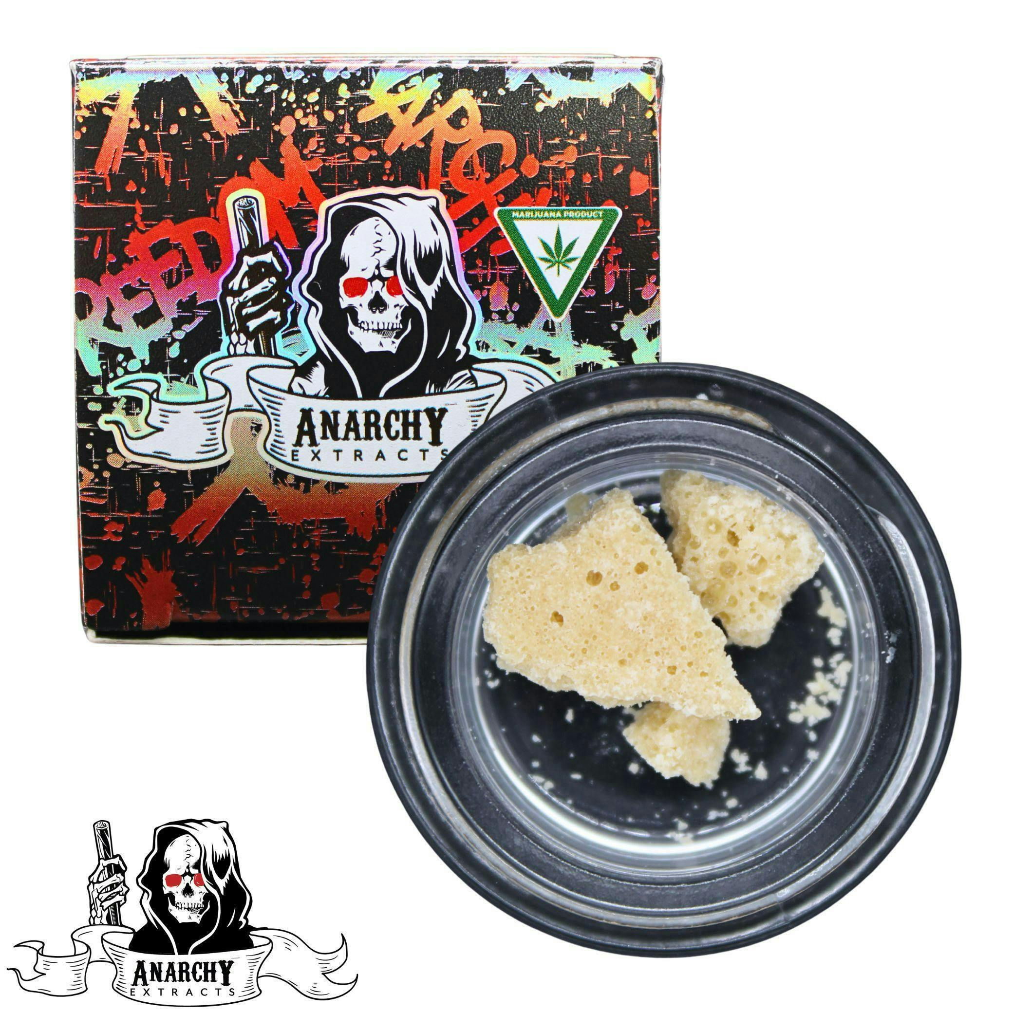 Anarchy | Crumble 1g | Granddaddy Purple | Indica