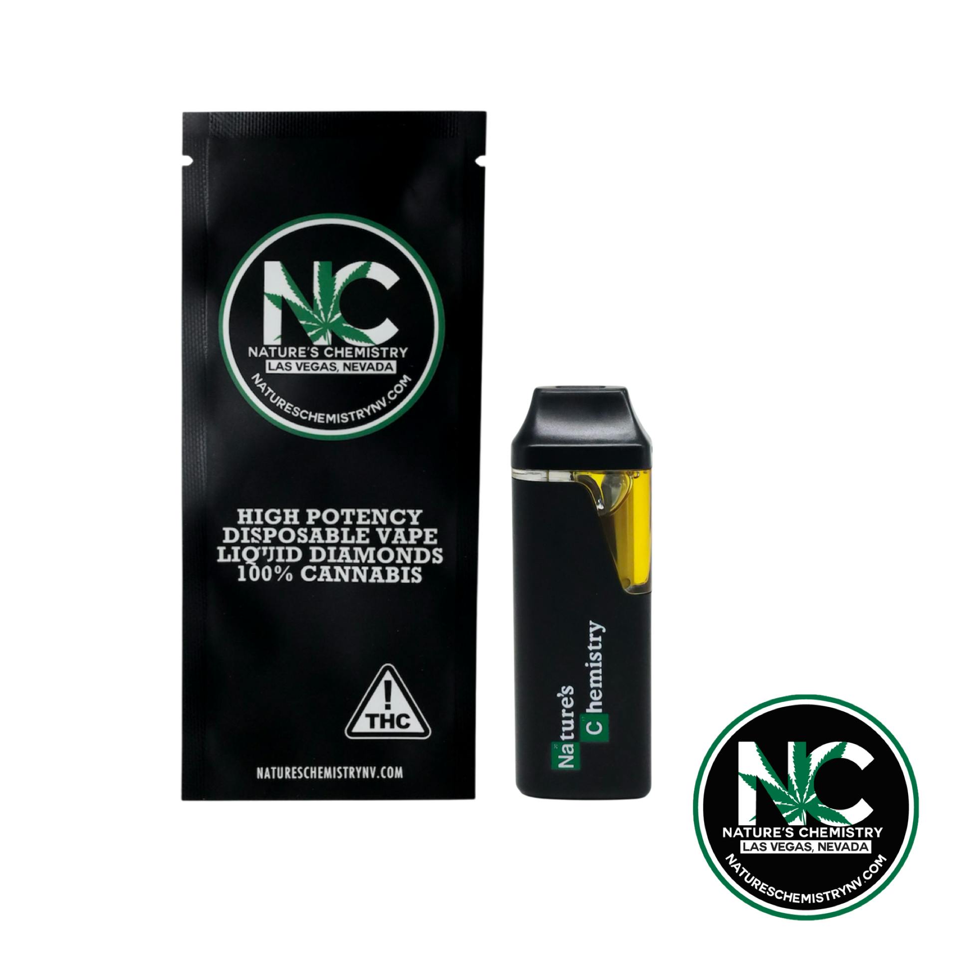 Nature's Chemistry - AIO Diamond Disposable - Garlic Cocktail (I) (0.9g)