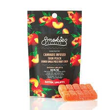 Sour Peach | Scored Gummy